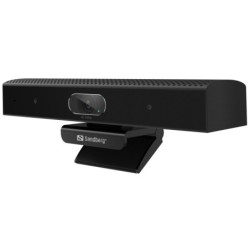 Sandberg 134-25 webcam 2 MP 1920 x 1080 Pixel USB 2.0 Nero