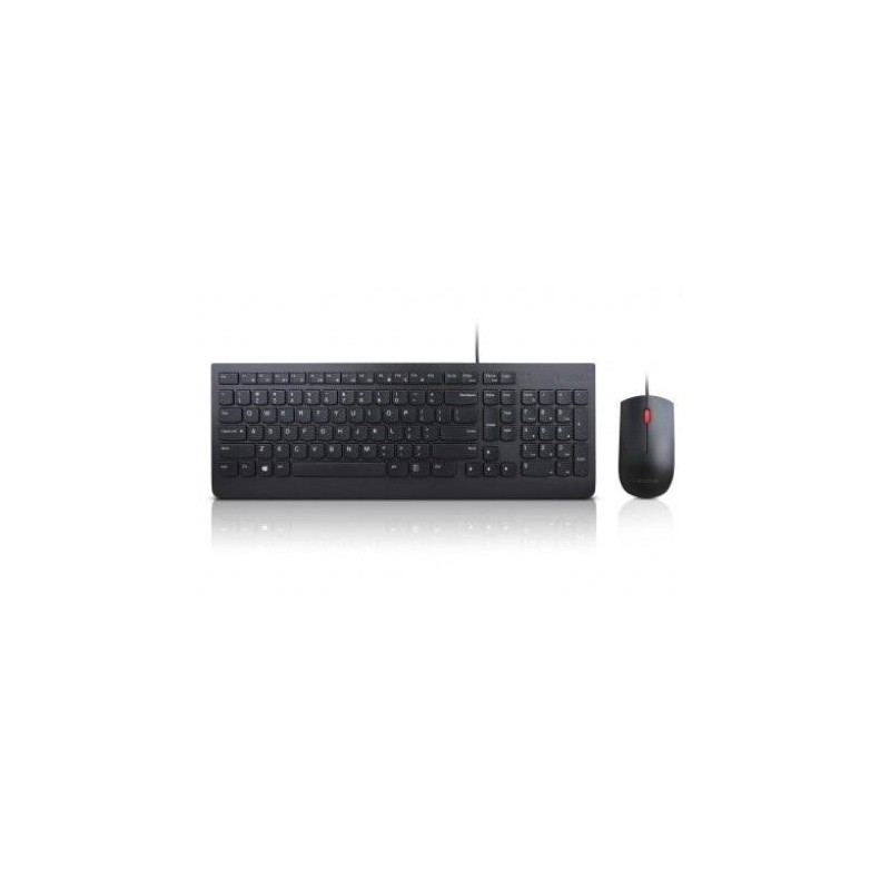 Lenovo Essential Wired Combo - Set tastiera e mouse - USB - Portoghes