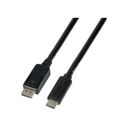 LogiLink USB-C - Cavo di collegamento DisplayPort 18 m spina USB-C 3.