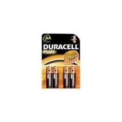 Duracell Plus MN1500 - Batteria 4 x AA alcaline (DUR038103)