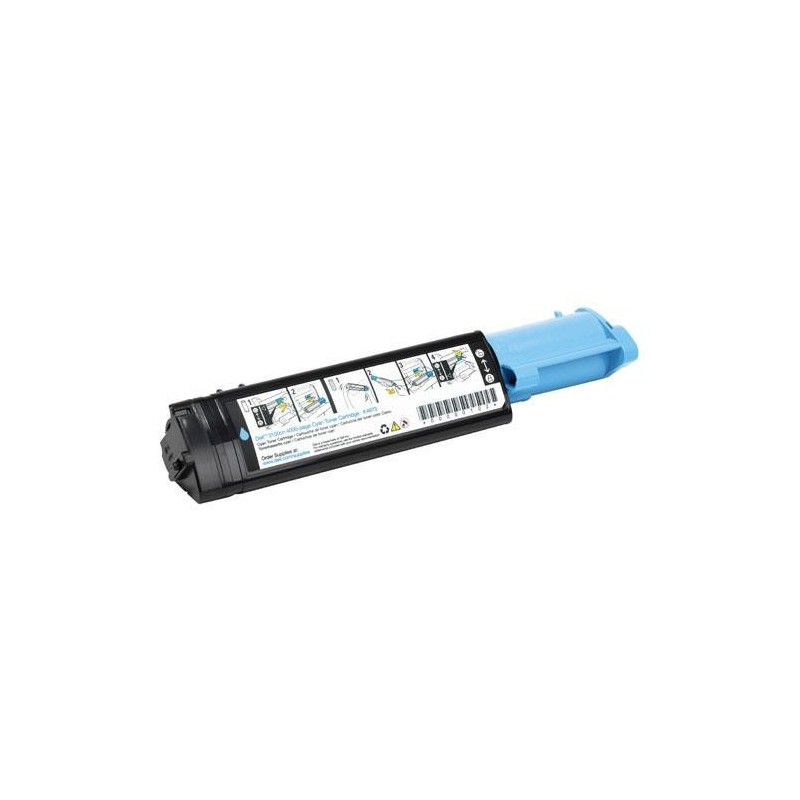 DELL Toner 3100cn 4K Cyan cartuccia toner Originale Ciano