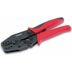 Cimco 10 6144 Utensile per crimpatura Nero - Rosso Crimpatrice per ca