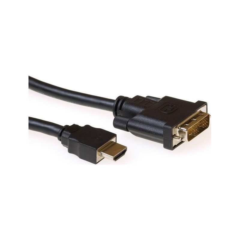 Ewent 2 metri cavo convertitore da HDMI a DVI-D 1x HDMI A maschio 1x 