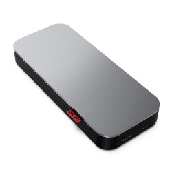 Lenovo Go Ioni di Litio 20000 mAh Nero Grigio