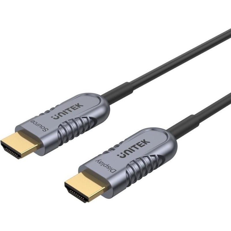 UNITEK C11027DGY Cavo HDMI 5 m HDMI Tipo A (Standard) Nero - Grigio (