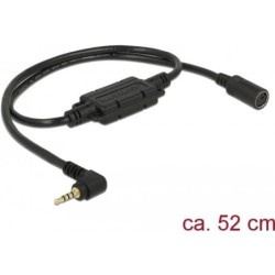 Navilock 62881 Cavo interfaccia/adattatore nero MD6 da 2,5 mm a 4 pin