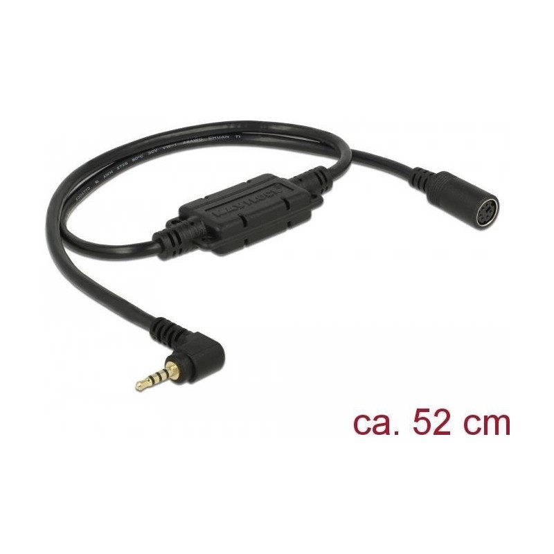 Navilock 62881 Cavo interfaccia/adattatore nero MD6 da 2,5 mm a 4 pin