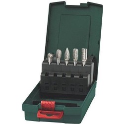 Set frese in metallo duro per punzoni 5 pezzi Metabo (628403000)