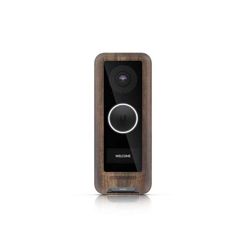 G4 Doorbell Cover black wood