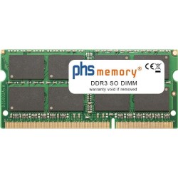 Memoria PHS 8GB RAM per Acer Aspire ES1-131-C13H DDR3 SO DIMM 1600MHz