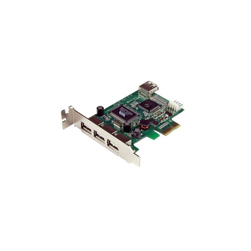 StarTechcom Scheda Pci Express basso prfilo con 4 porte USB 20 ad a