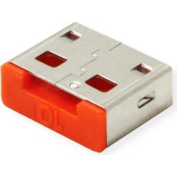 11.02.8331 Chiave blocco porta USB tipo A grigia 10 pezzi