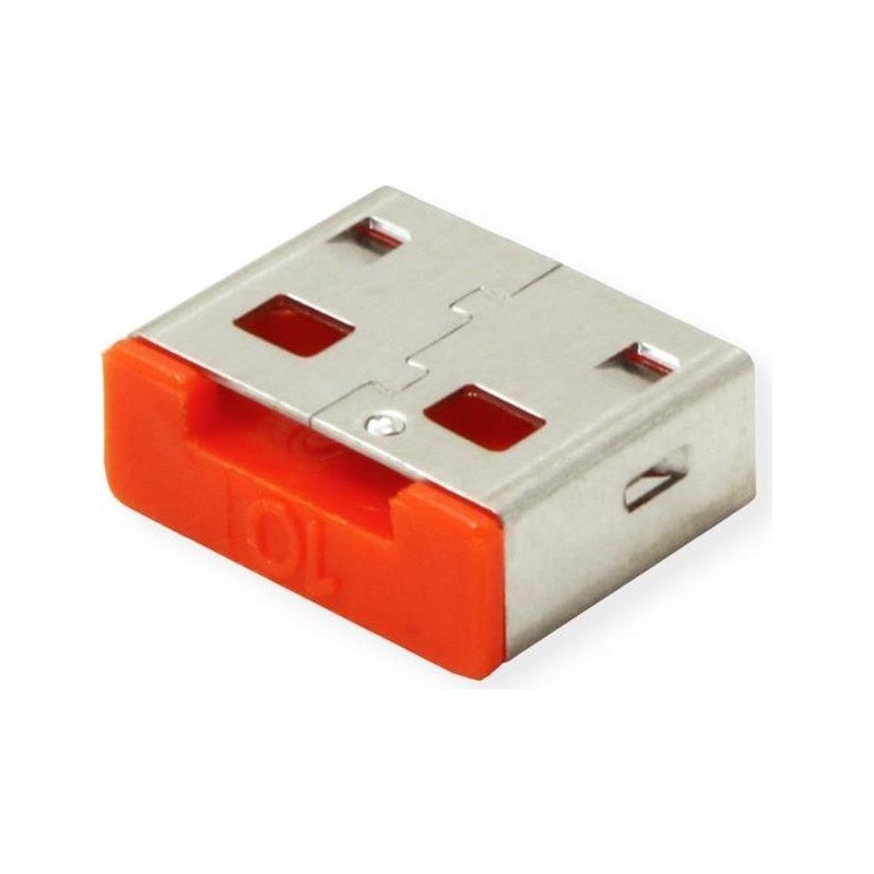 11.02.8331 Chiave blocco porta USB tipo A grigia 10 pezzi