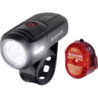 Set illuminazione per bicicletta Sigma AURA 45 / Nugget Set LED a bat