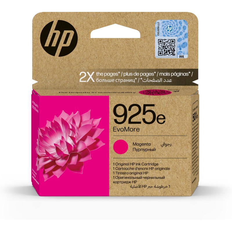 HP Cartuccia di inchiostro magenta originale 925e EvoMore