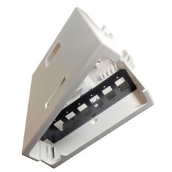 Fiber patch box for wallmount - 6 x LC duplex - Warranty 300M