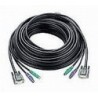 ATEN PS/2 KVM Cable 10m cavo per tastiera video e mouse Nero