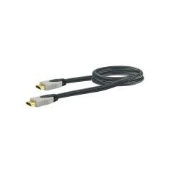 Schwaiger HDM0150G 063 - HDMI - HDMI - Maschio - Maschio - Oro - Nero