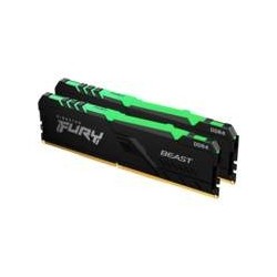 Kingston Technology FURY Beast RGB memoria 16 GB 2 x 8 GB DDR4 3600 M