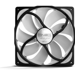 Noiseblocker NB-eLoop B14-3 Fan 1-pack Sort Hvid 140 mm