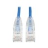 Tripp Lite N201-S01-BL cavo di rete Blu 03 m Cat6 U/UTP UTP