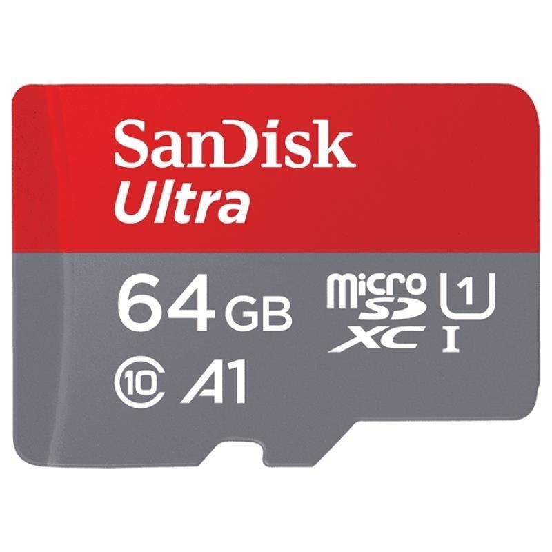 SanDisk Mobile Ultra MicroSD 64GB 140MB/s UHS-I con adattatore