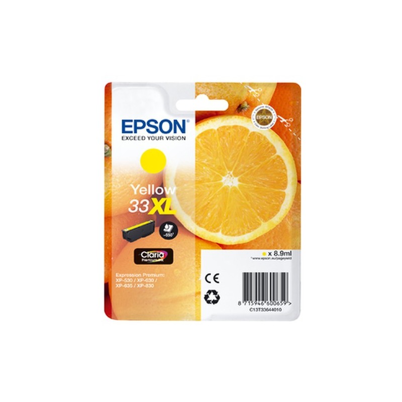 Epson Oranges C13T33644010 cartuccia d'inchiostro 1 pz Originale Gial