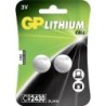 GP Batteries pila a bottone CR 2430 litio CR2430 300 mAh 3 V 2 pezzi 