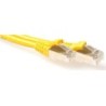 Cavo patch ACT giallo SFTP CAT6A da 7 metri antigroviglio con connett