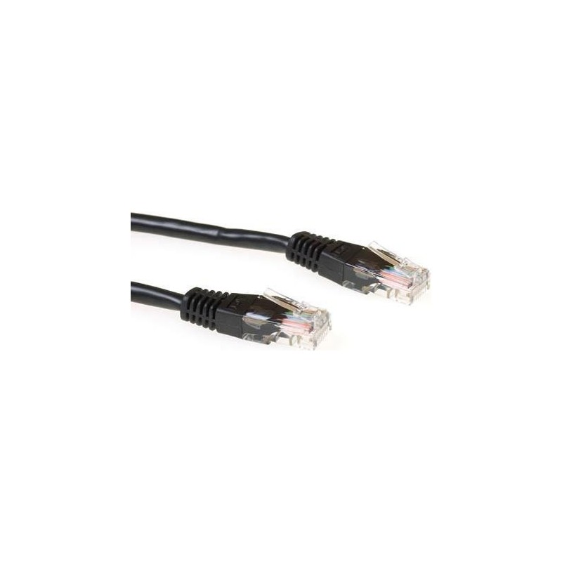 Cavo di rete ACT IB9900 nero 05 m Cat6 U/UTP (UTP) (IB9900)