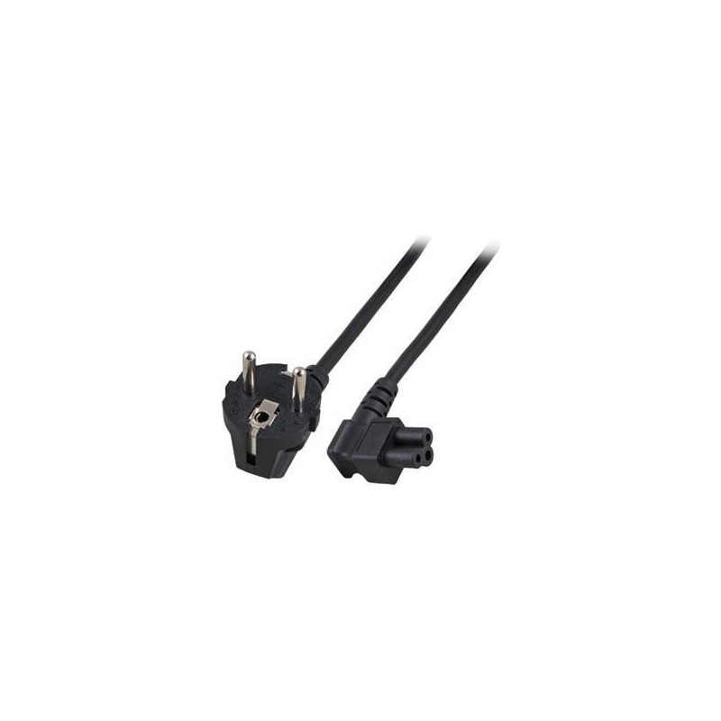 ACT Powercord connettore di rete CEE7/7 maschio (angolato) - C5 (ango