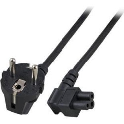 ACT Powercord connettore di rete CEE7/7 maschio (angolato) - C5 (ango