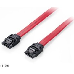 Equip 111901 cavo SATA 1 m SATA 7-pin Rosso