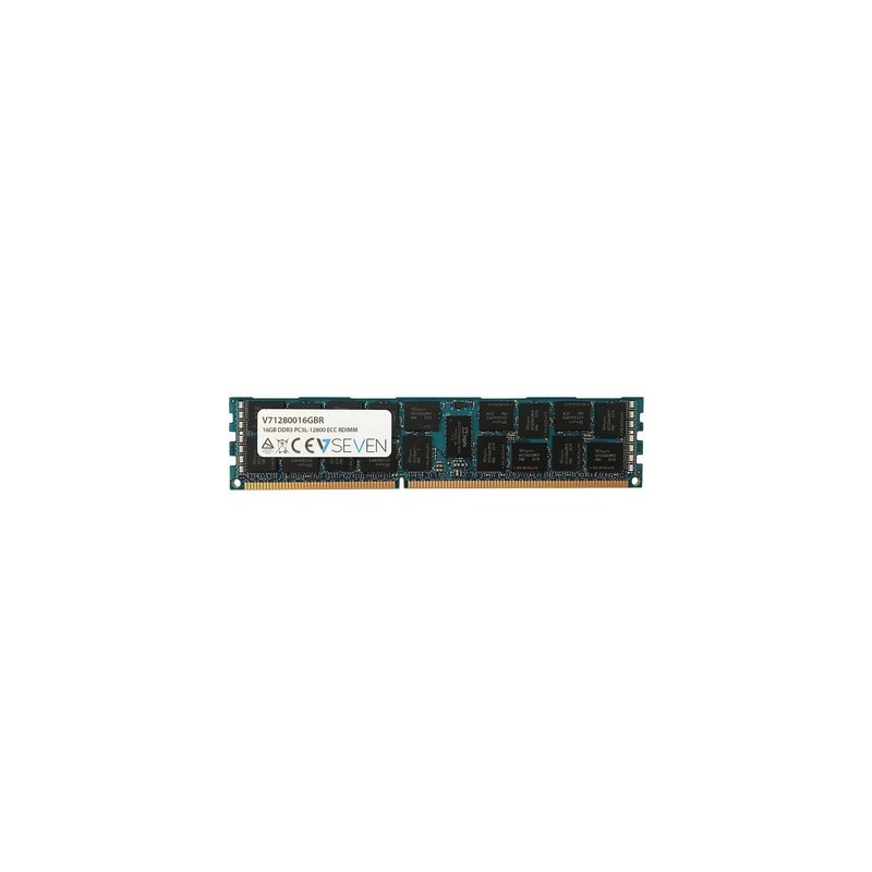 V7 16GB DDR3 PC3-12800 - 1600mhz SERVER ECC REG Server Módulo de mem