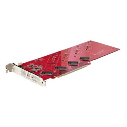 StarTech.com QUAD-M2-PCIE-CARD-B scheda di interfaccia e adattatore I