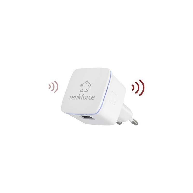 Renkforce RF-WR-N300MINI Ripetitore WLAN 300 MBit/s 24 GHz (RF-472357