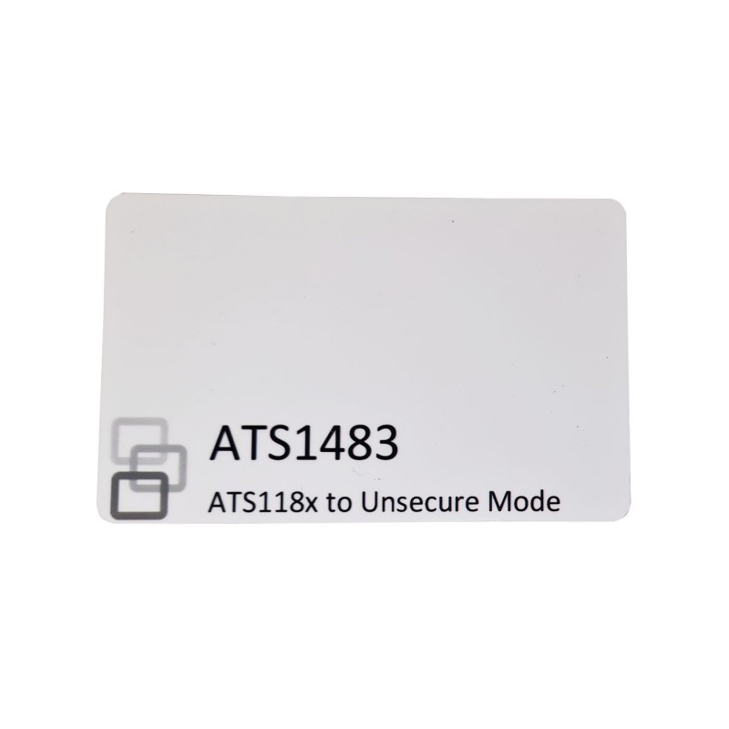 ATS118x to Unsecure Mode - Warranty 2M