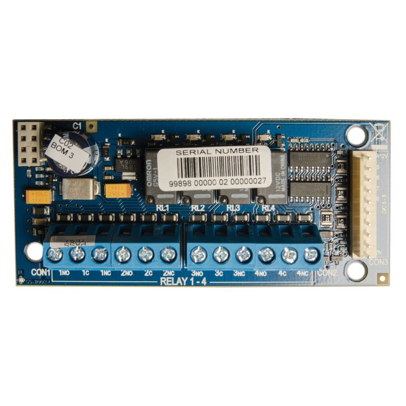 4 relay plug-on card - Warranty 2M