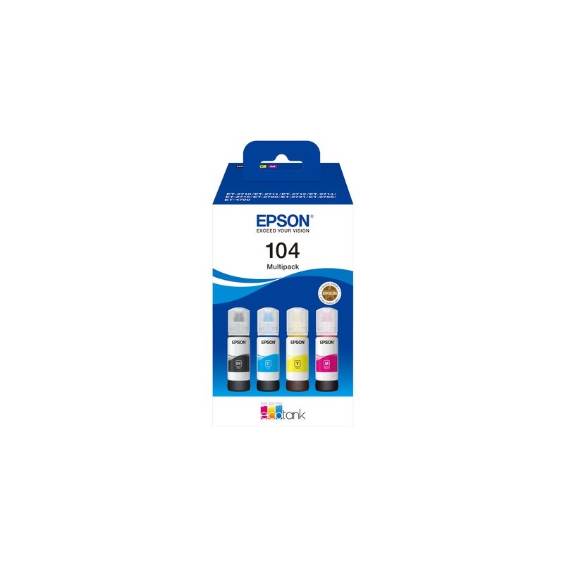 Epson 104 EcoTank 4-colour Multipack