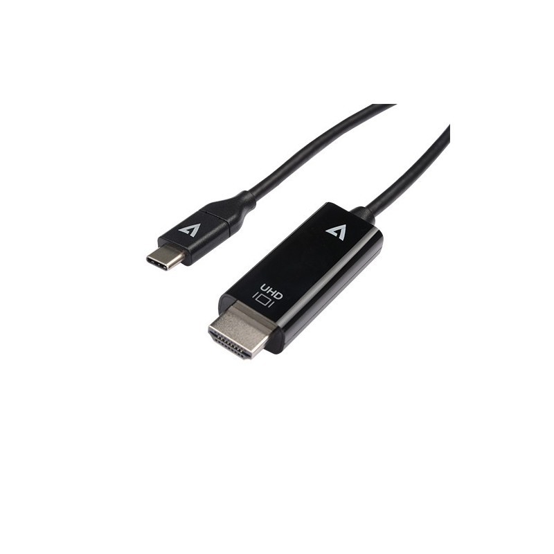 V7 V7UCHDMI-1M cavo e adattatore video USB Type-C 32 Gen 1 HDMI Nero