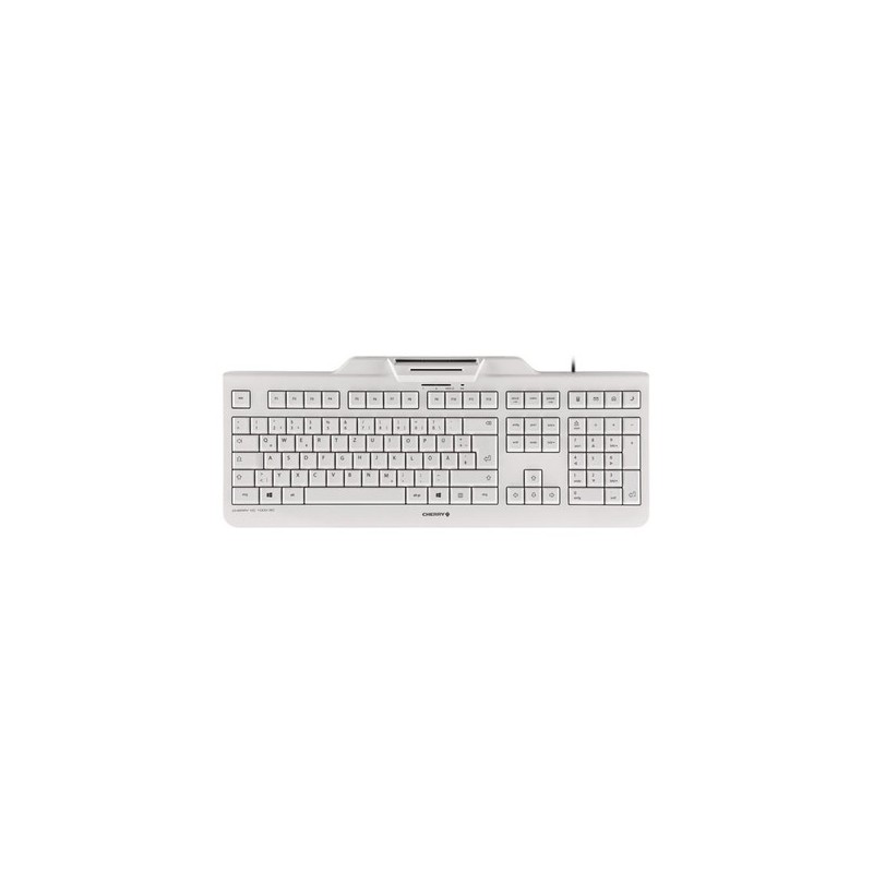 CHERRY KC 1000 SC tastiera USB QWERTY Spagnolo Grigio