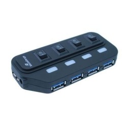 USB-HUB 4-Port USB 30 extern