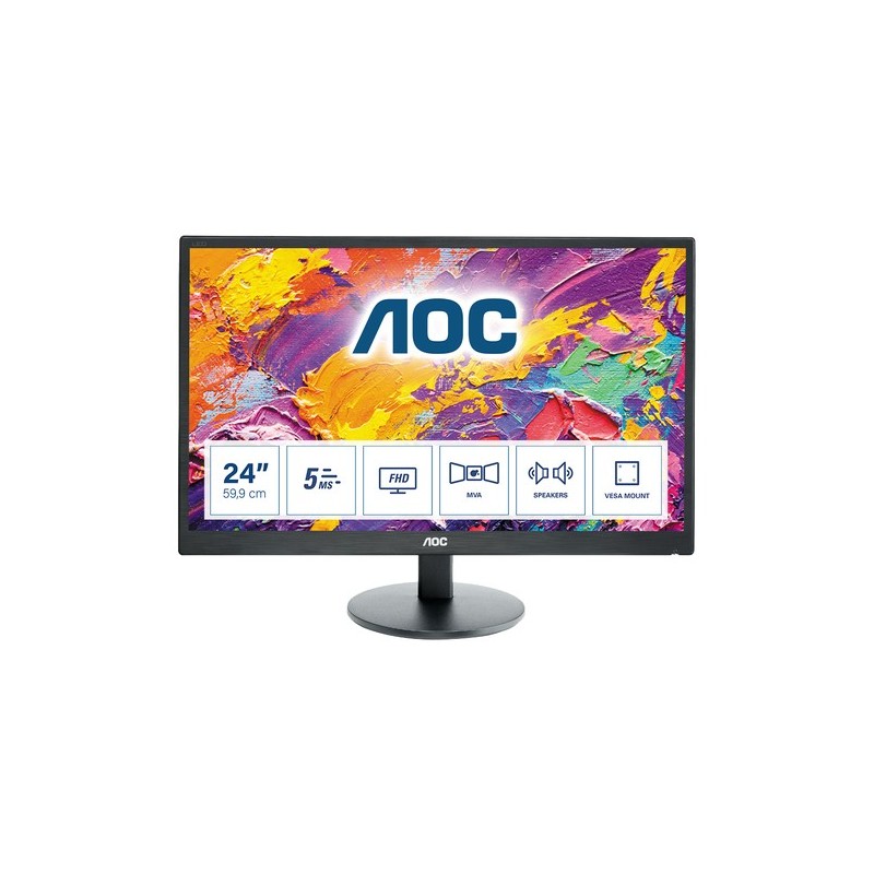 AOC M2470SWH LED display 599 cm 236" 1920 x 1080 Pixel Full HD Ne