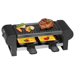 Griglia per raclette Clatronic per 2 persone RG 3592 nera