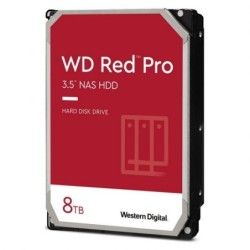 HD WD SATA3 8TB 35" RED PRO 7200RPM 256mb cache - NAS 8-16 SLOT HARD