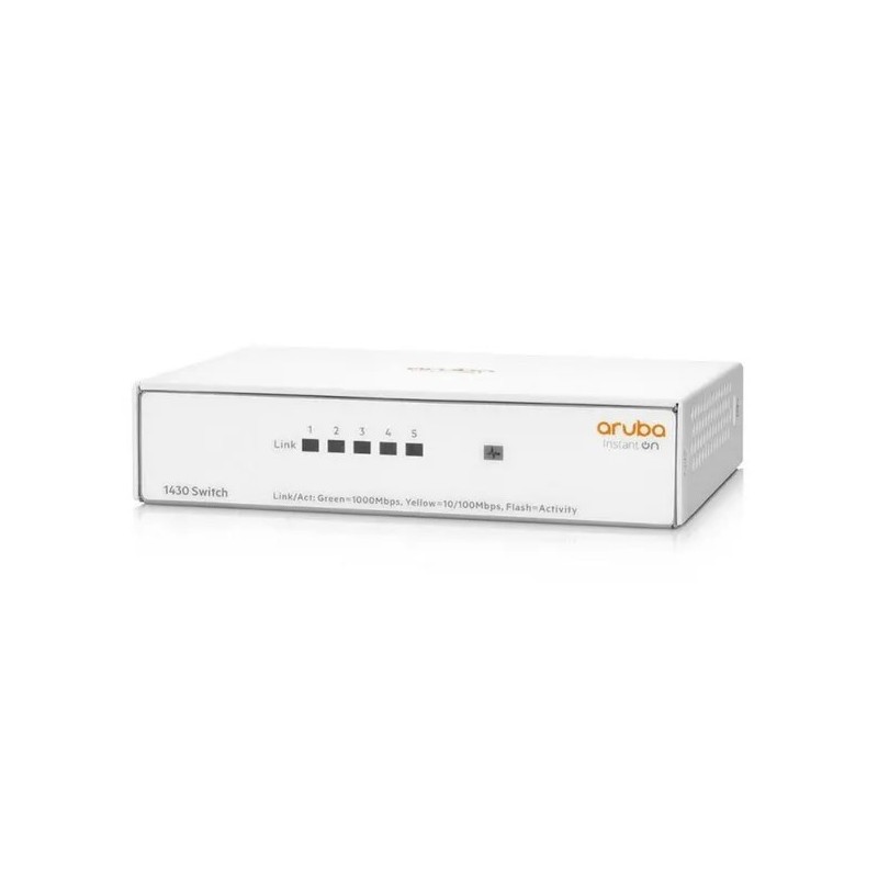 SWITCH ARUBA INSTANT ON R8R44A 1430 UNMANAGED 5 PORTE 10X100X1000