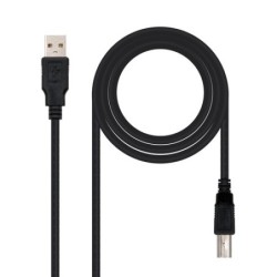 Nanocable 10010103-BK cavo USB 18 m USB 20 USB A USB B Nero