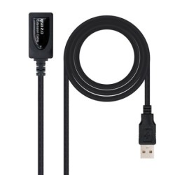 Nanocable 10010211 cavo USB 5 m USB 20 USB A Nero