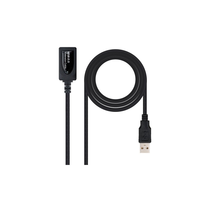 Nanocable 10010211 cavo USB 5 m USB 20 USB A Nero