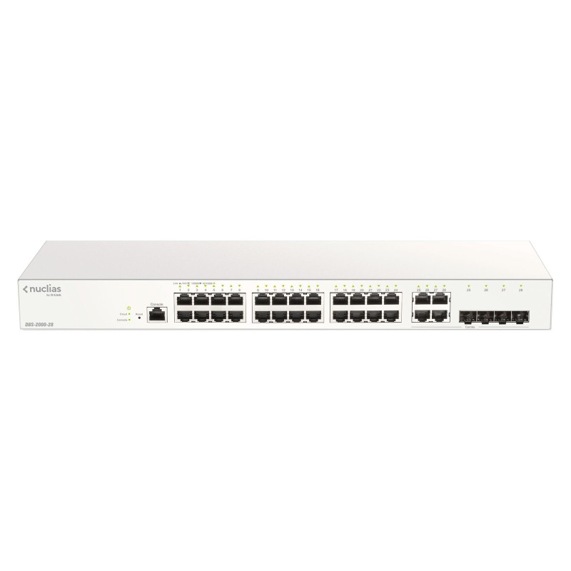 Switch D-Link 24G 4SFP Nuclias 24x10/100/1000 4xSFP